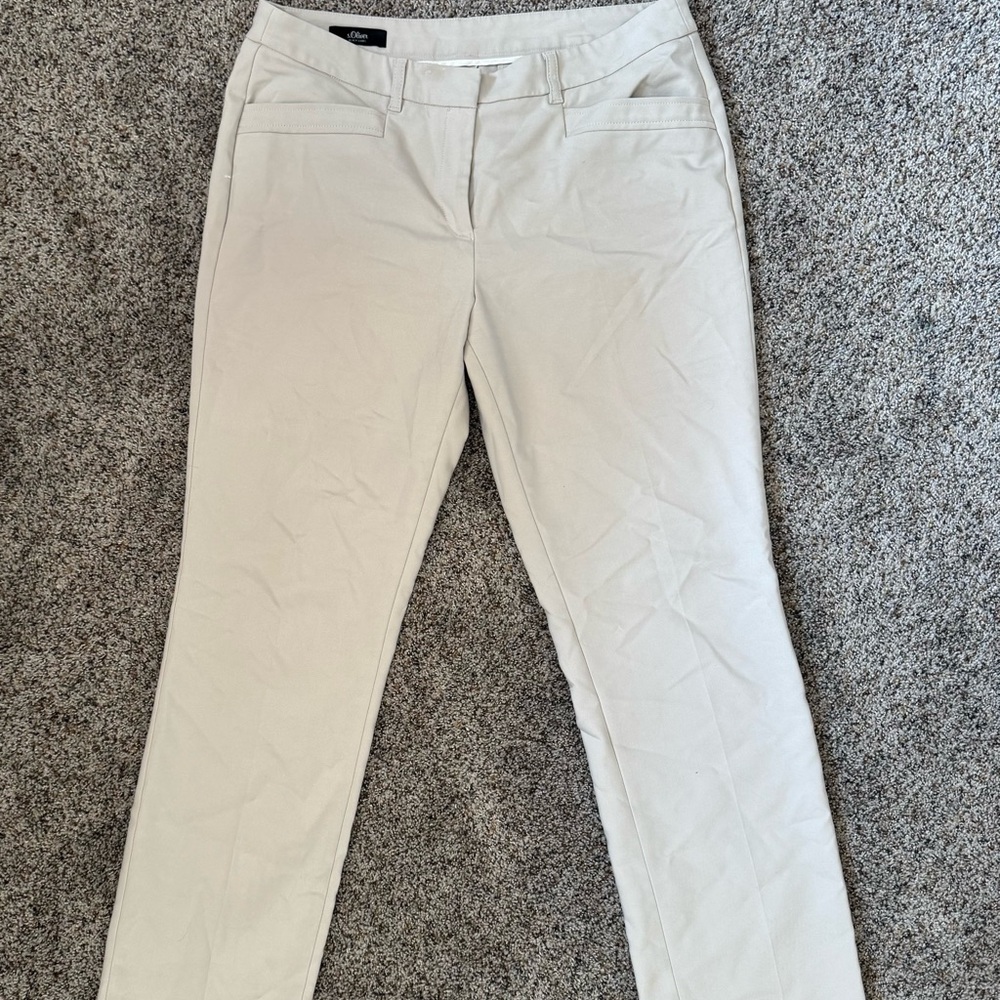 Women's Light Beige Trousers